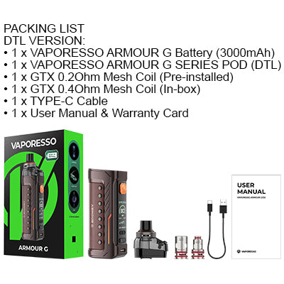 Vaporesso Armour G Kit