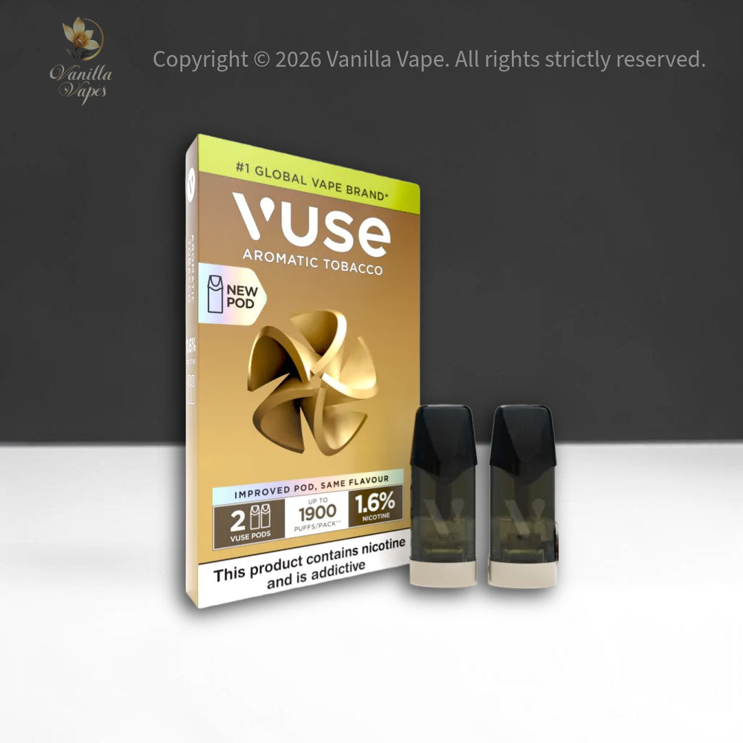 Vuse Replacement Prefilled Pods per 2 Pack
