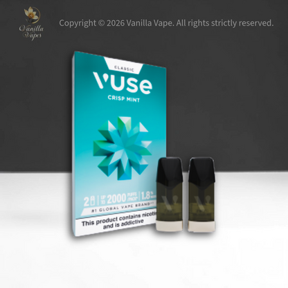 Vuse Replacement Prefilled Pods per 2 Pack