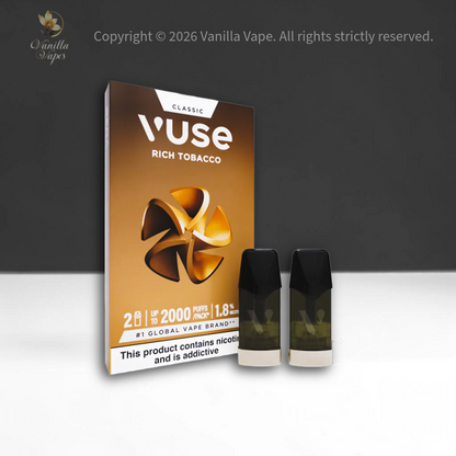 Vuse Replacement Prefilled Pods per 2 Pack