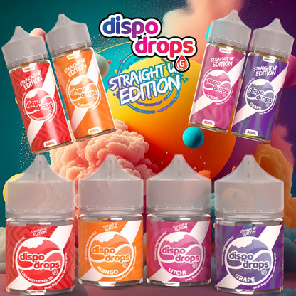 G-Dropz E-Liquids Dispo Drops Fruits 120ml Longfill - Combo