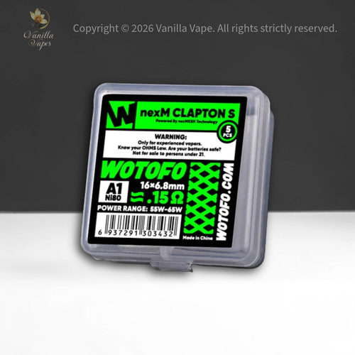 Wotofo NexMesh Clapton S 5pcs