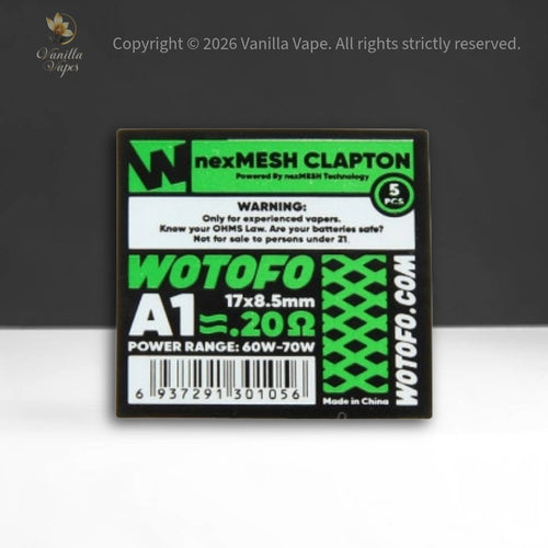 Wotofo NexMesh Clapton Mesh 5pcs