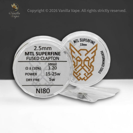 Bearded Viking - MTL Superfine Coils 2.5mm