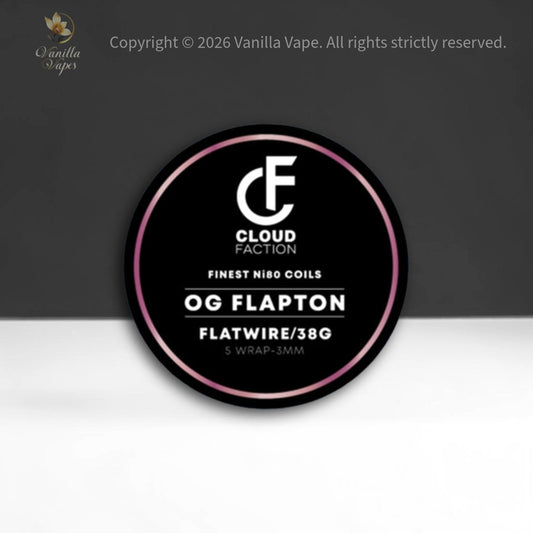 Cloud Faction OG Flapton Prebuilt Coils