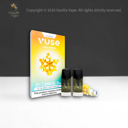 Vuse Replacement Prefilled Pods per 2 Pack