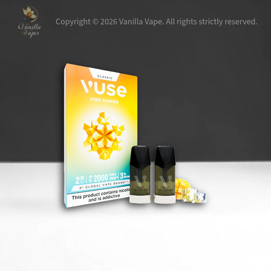Vuse Replacement Prefilled Pods per 2 Pack