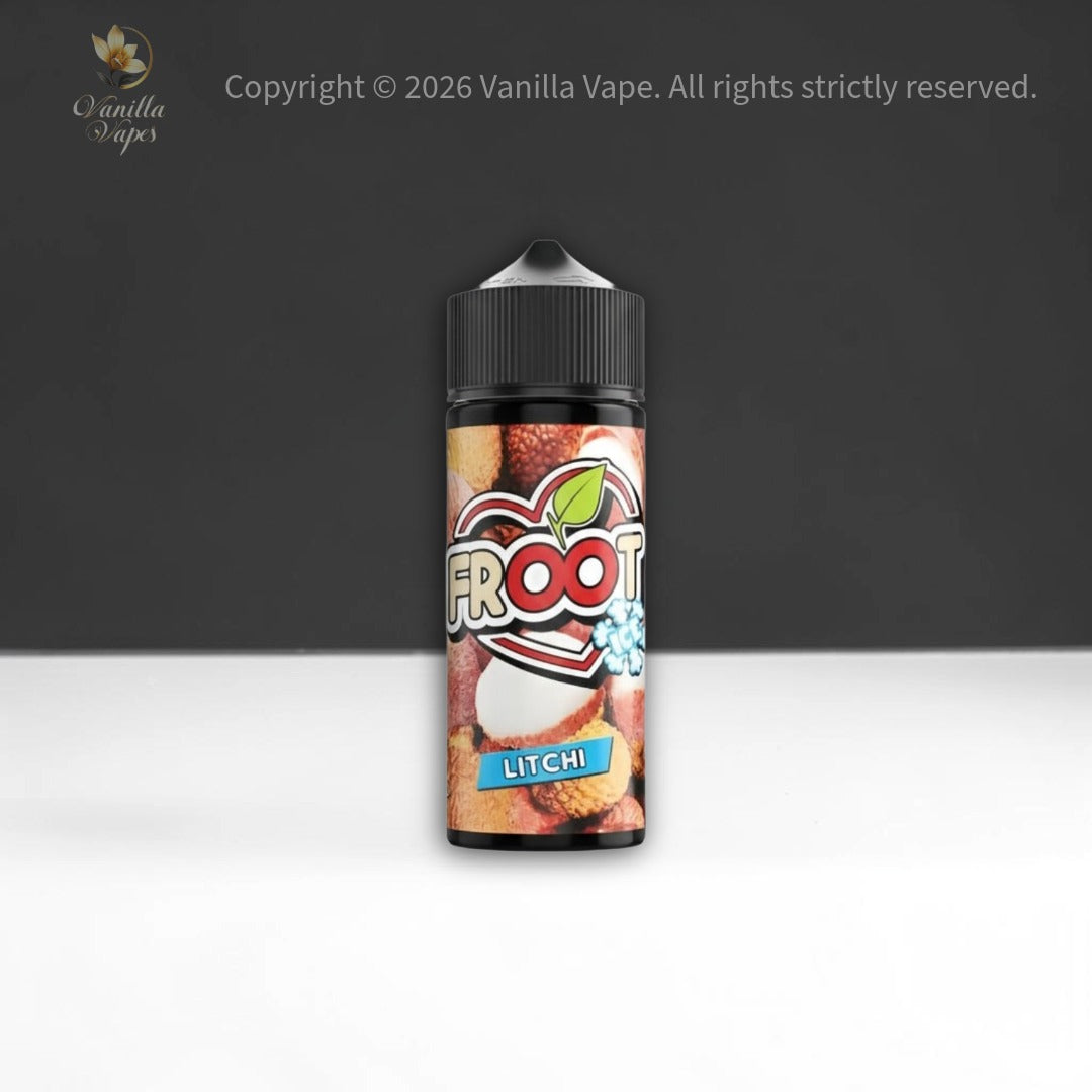 Vapology - Liquid Froot Lychee Ice 120ml 2mg