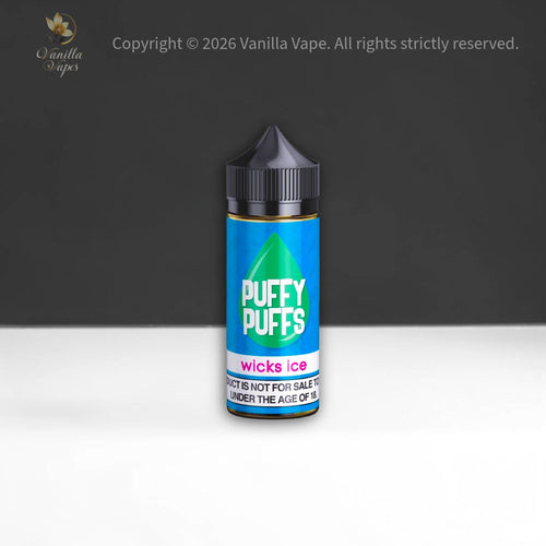 Puffy Puffs - Wicks Ice 100ml 3mg