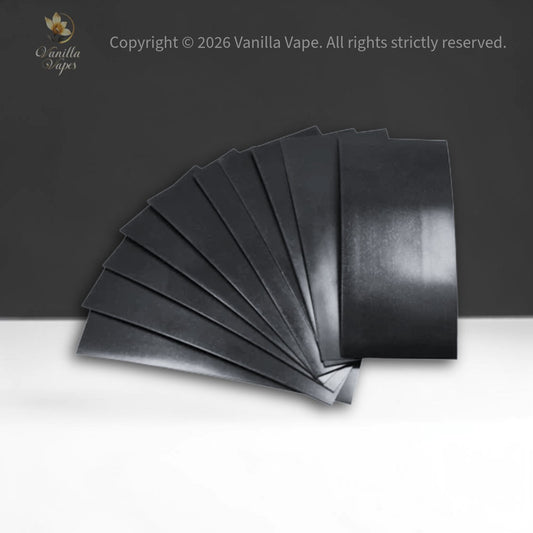 Battery Wraps 18650/21700 Assorted Black/Clear