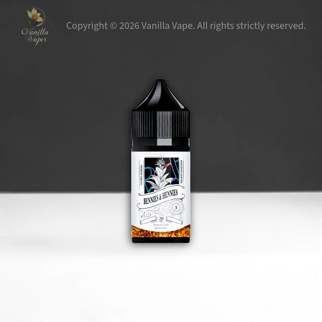 The Skyf Collection Bennies & Hennies Menthol  MTL 30ml 12mg