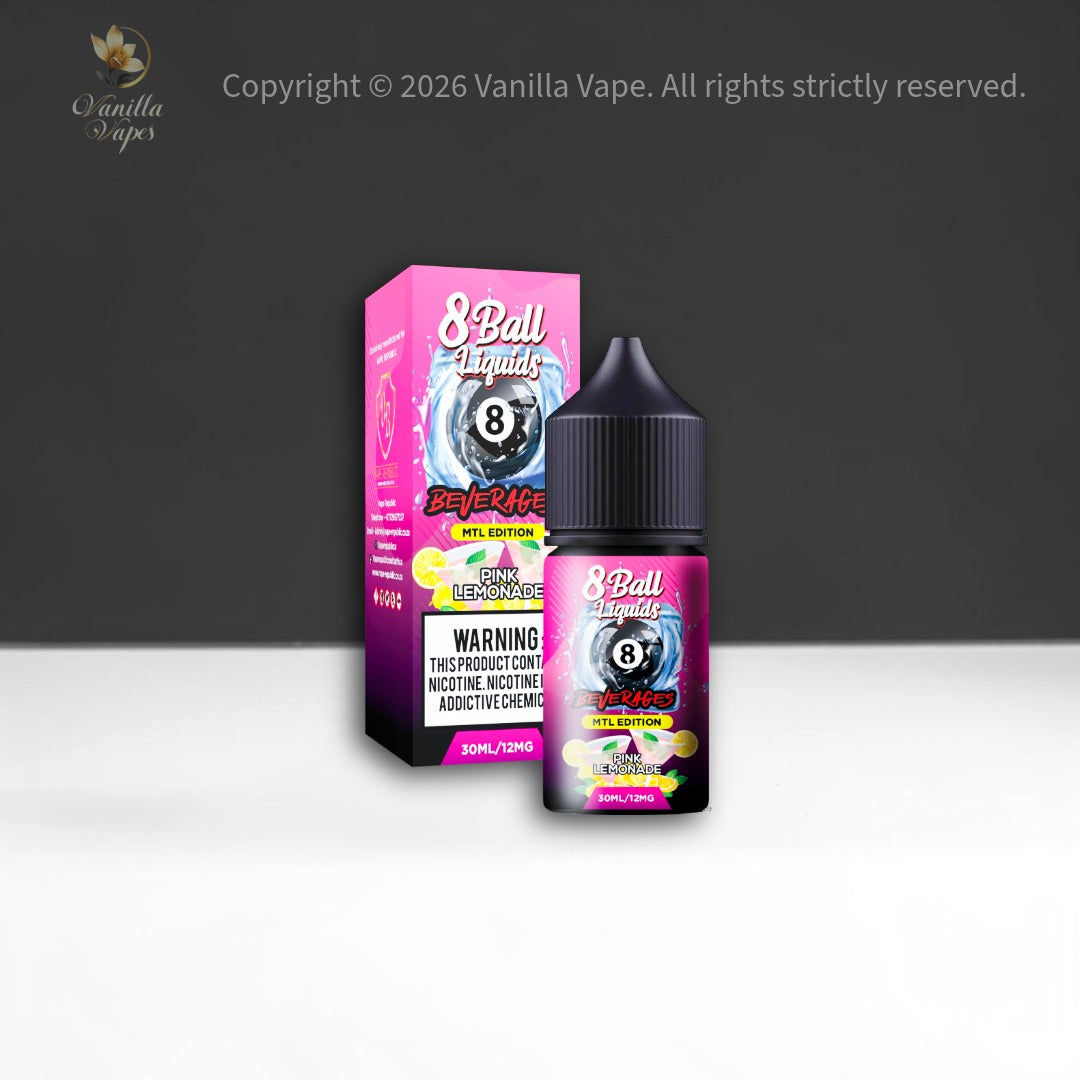 8 Ball E-Liquids Pink Lemonade MTL 30ml 12mg