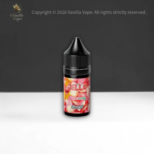 Cosmic Dropz - Strawberry Jello Nic Salts 30ml