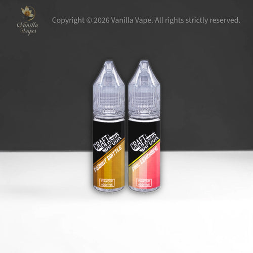 Craft Vapor Longfill 120ml or 60ml Freebase - Combo