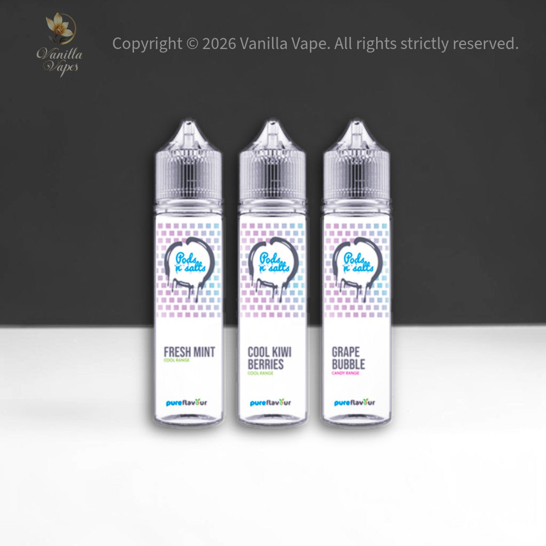 Pods 'n Salts Longfills For Nic Salts - Flavor Shot Only