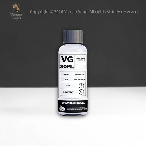 BLCK Flavor Vegetable Glycerine Additive 80ml (100ml PET Bottle)