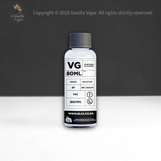 BLCK Flavor Vegetable Glycerine Additive 80ml (100ml PET Bottle)