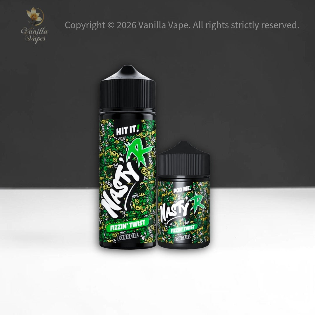 Vapology Nasty R Longfills - Flavour Shot Only  Vanilla Vape