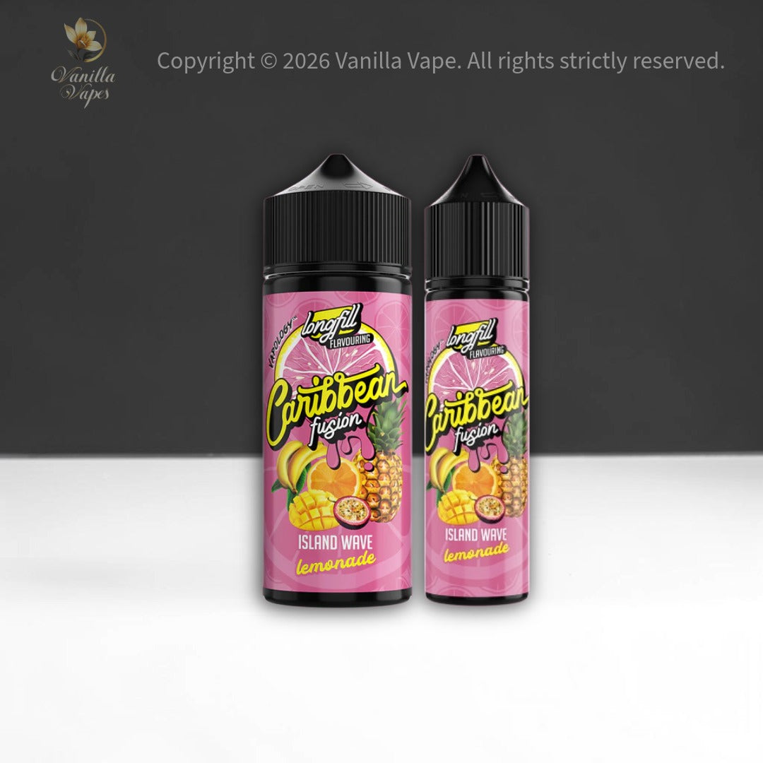 Vapology Carribean Range Longfill - Flavour Shot only