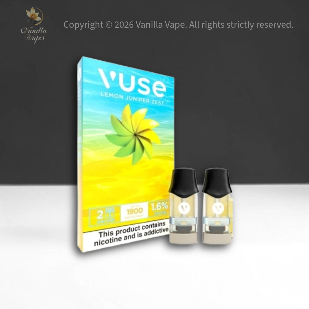Vuse Replacement Prefilled Pods per 2 Pack Vanilla Vape Vuse Replacement Prefilled Pods per 2 Pack Vanilla Vape