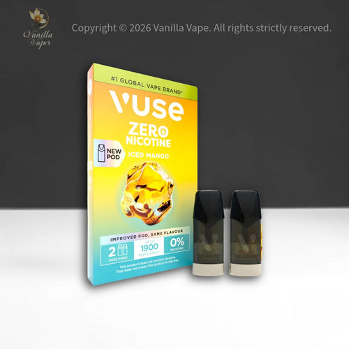 Vuse Replacement Prefilled Pods per 2 Pack Vanilla Vape Vuse Replacement Prefilled Pods per 2 Pack Vanilla Vape