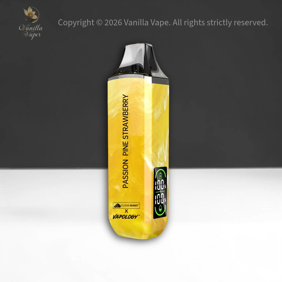 Vapology 12000 Puff Disposables Vanilla Vape Vapology 12000 Puff Disposables Vanilla Vape