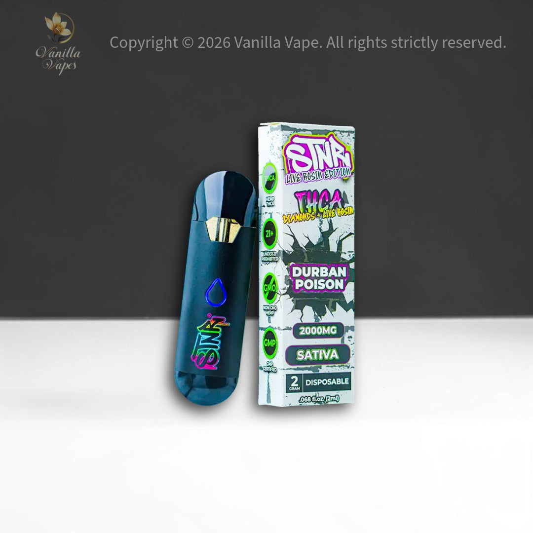 STNR Creations 2G THC-A Disposable Vape(Diamond  & Live Rosin Editions)