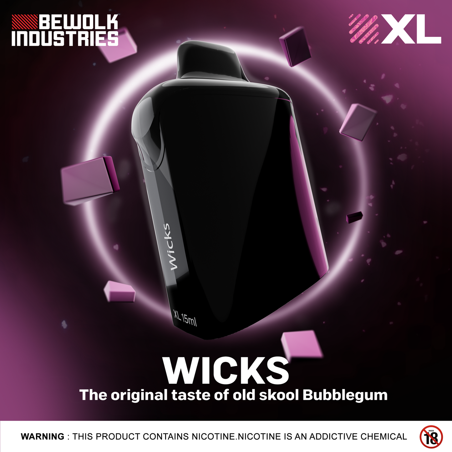 Bewolk XL Device 2 50mg, Interchangeable Cartridges