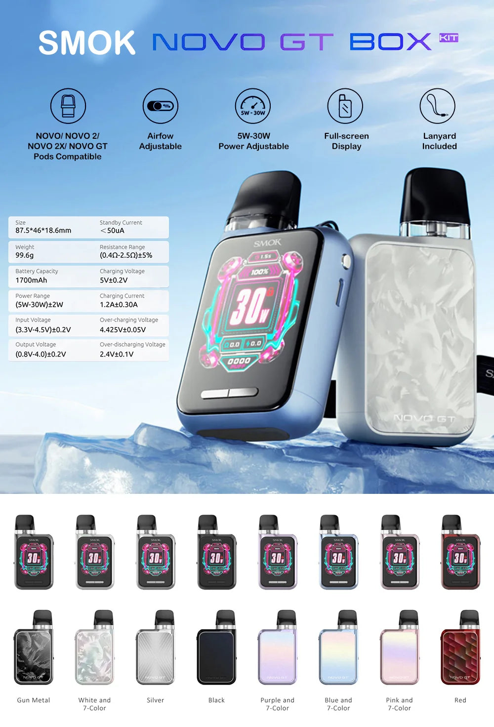 Smok Novo GT Box Pod Kit