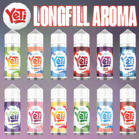 Yeti E-Liquids Longfill 120ml 2mg - Combo