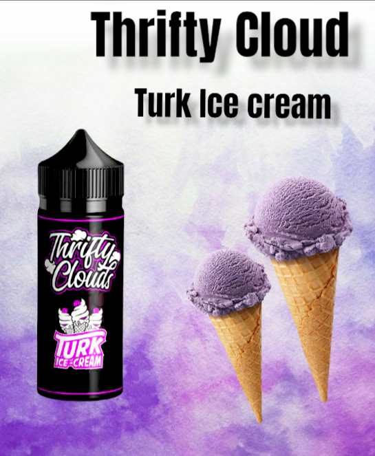Bewolk/Thrifty Clouds Turk Ice-Cream 100ml 3mg