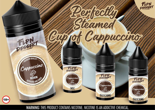 Cosmic Dropz Flpn Dessert Cappuccino 120ml 2mg