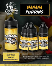 Load image into Gallery viewer, Cosmic Dropz - Pudding Nic Salts 30ml 20mg

