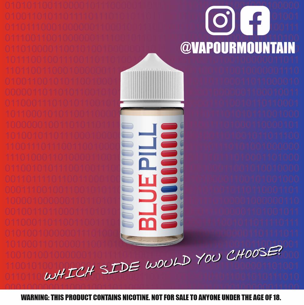 Vapour Mountain - Blue Pill 120ml 2mg