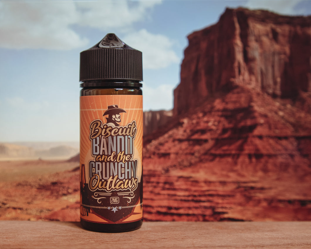 Wiener Vape Co. Biscuit Bandit and the Crunch Outlaw 120ml 2mg