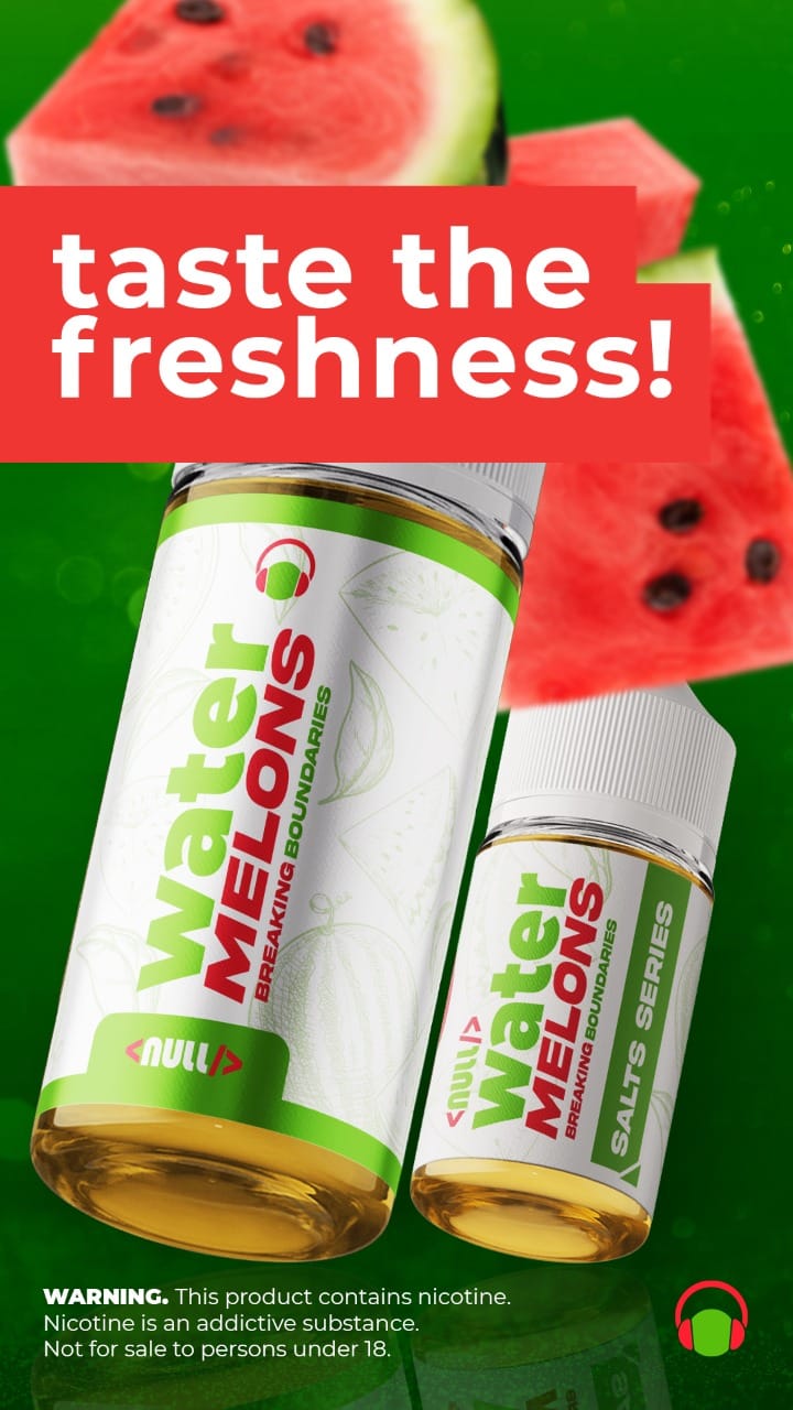 Null E-Liquids Watermelon 120ml 2mg