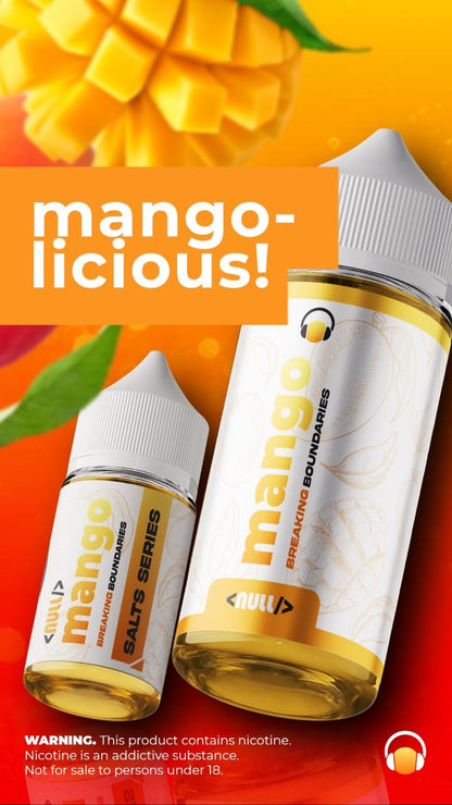 Null Eliquids - Mango Nic Salts 30ml