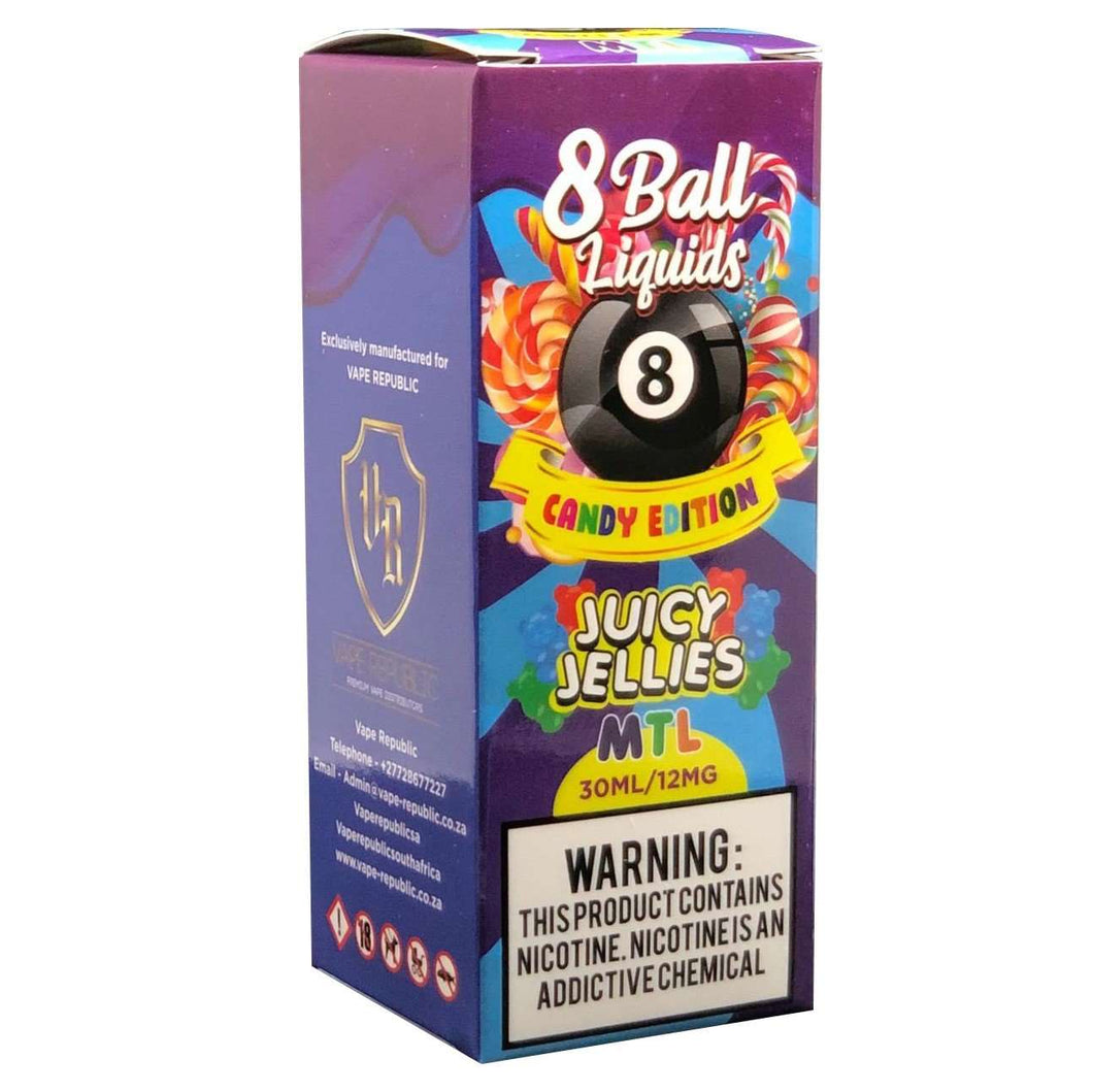 8 Ball Candy Edition(Juicy Jellies) MTL 30ml 12mg
