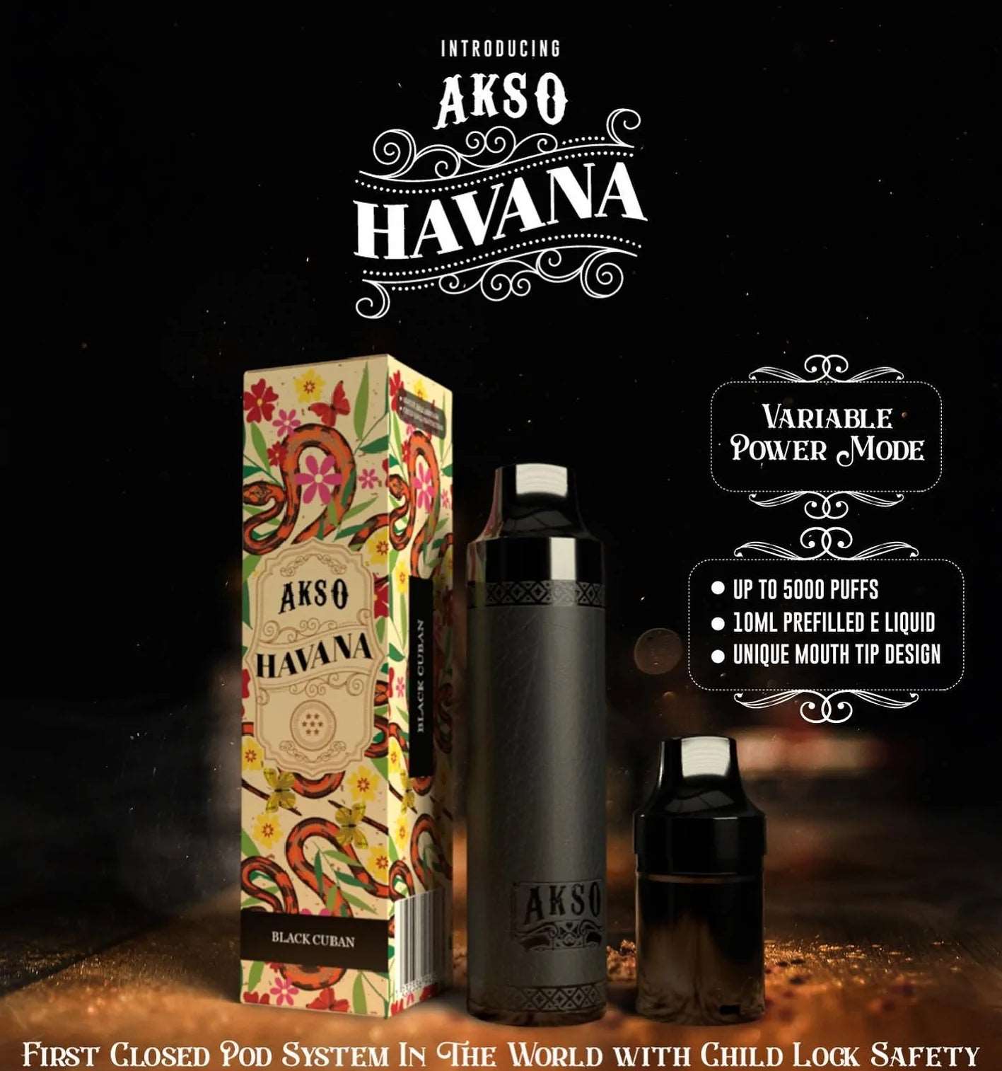 Akso Havana Disposables Kits