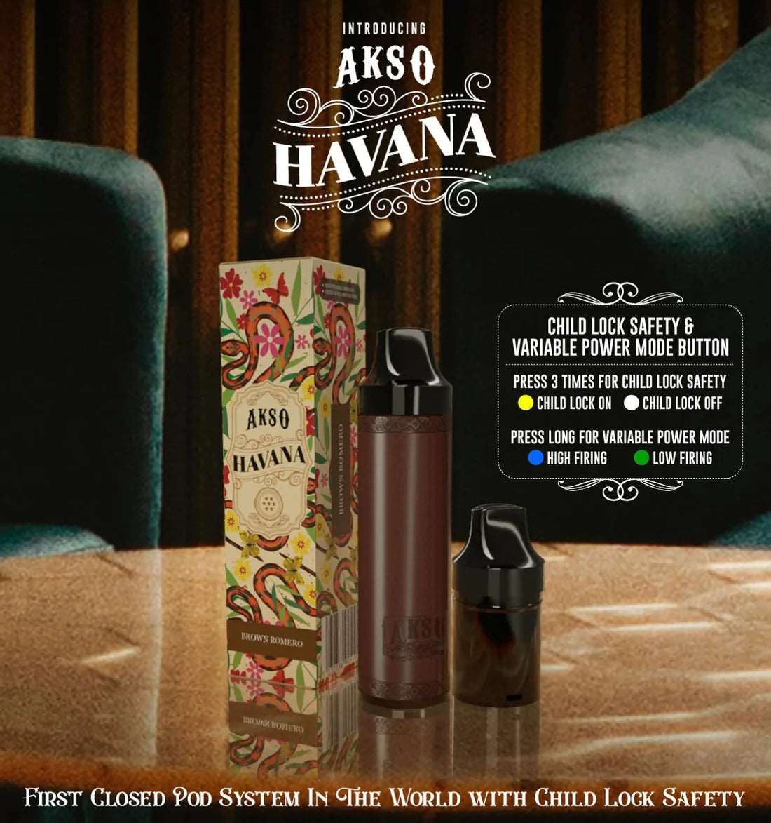 Akso Havana Disposables Kits