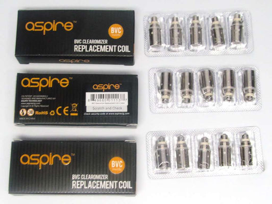 Aspire BVC Replacement Coils  price per coil