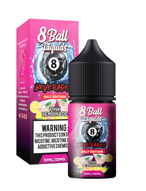 8 Ball E-Lquids Pink Lemonade Nic Salts 30ml