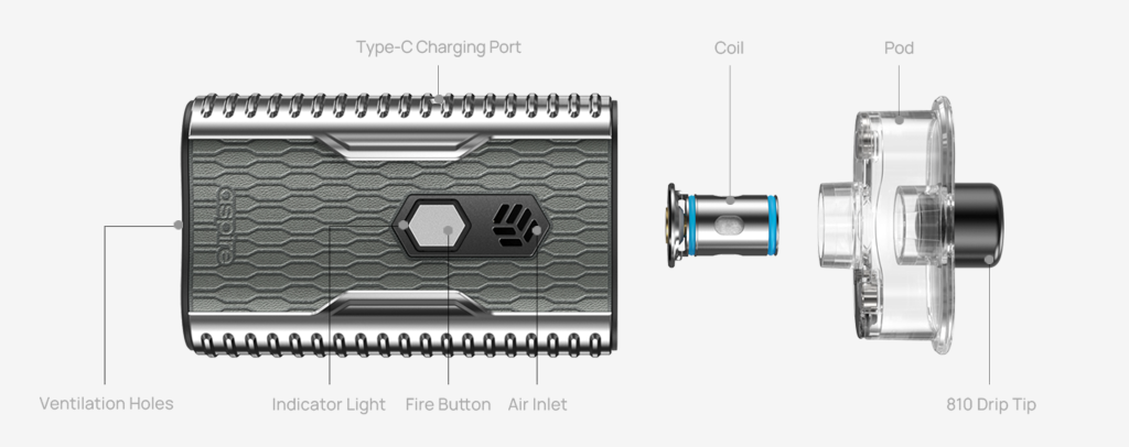 Aspire Cloudflask 3 Pod Kit