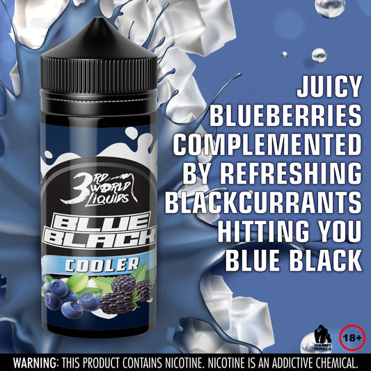 Cosmic Dropz Blue Black Cooler 120ml 2mg