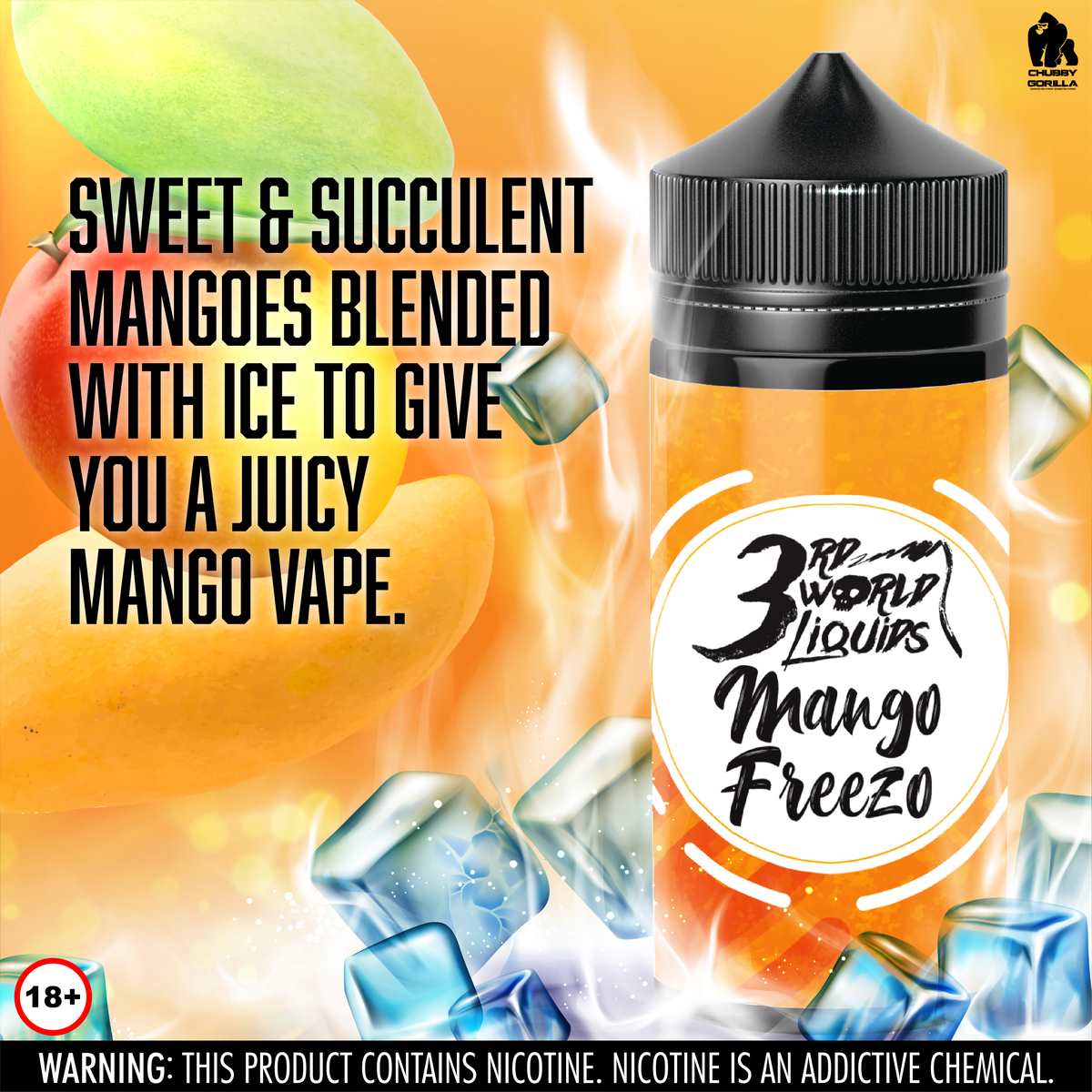 Cosmic Dropz Mango Freezo 120ml 2mg