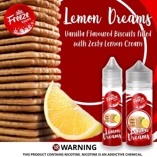 Freeze Vape Lemon Dreams 120ml 3mg