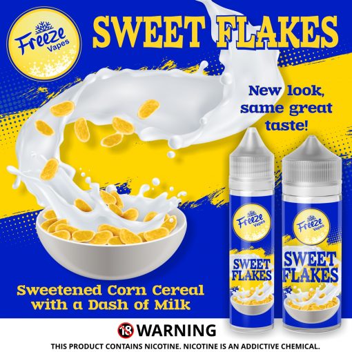 Freeze Vapes Sweet Flakes 120ml 3mg