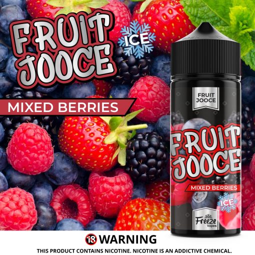 Freeze Vapes Fruit Jooce Mixed Berry 120ml 3mg