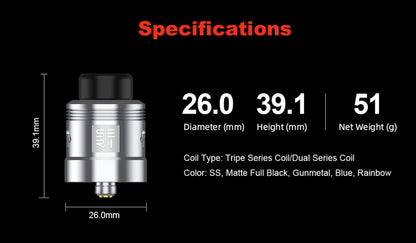 Hellvape Seri RDA 26mm