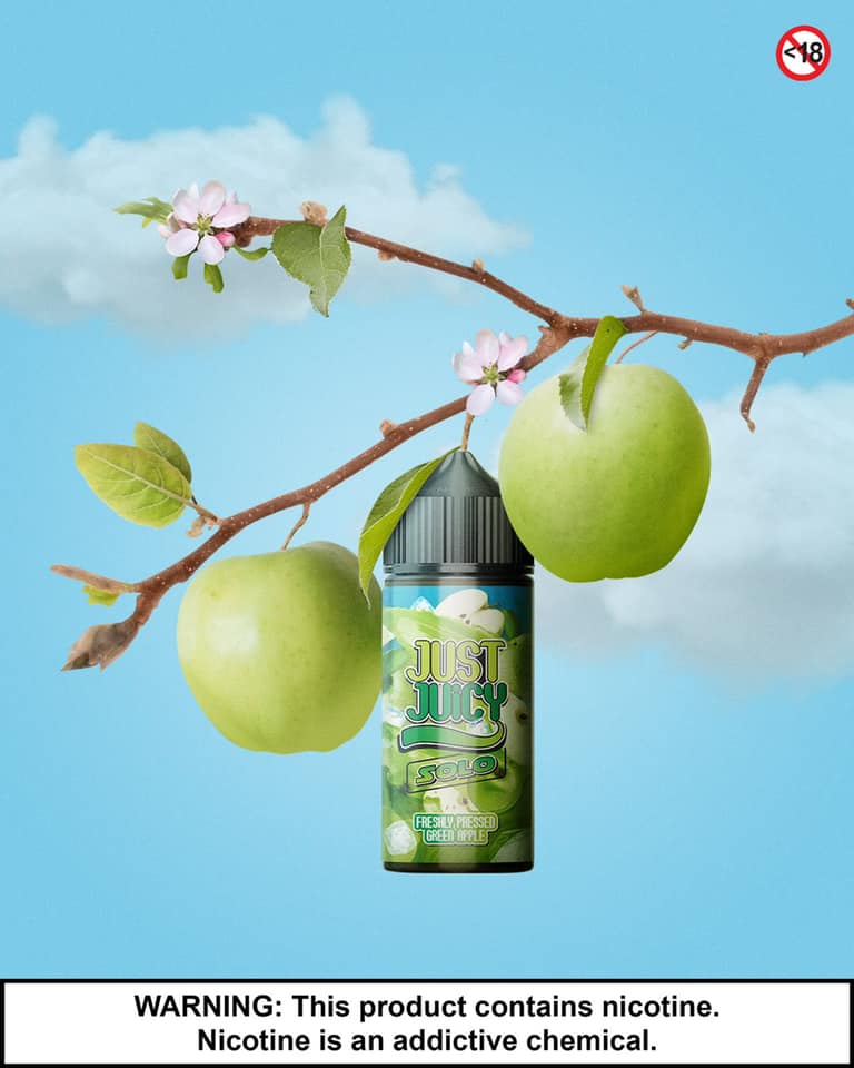 Just Juicy Solo Apple 120ml 2mg